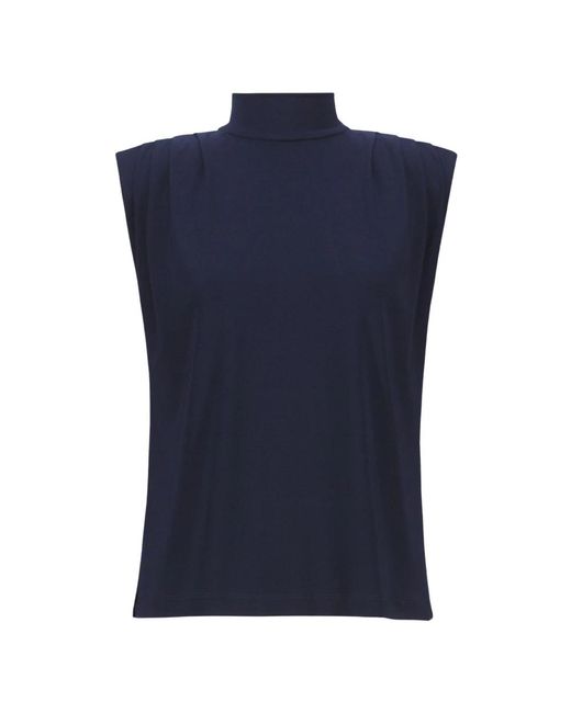 Sleeveless Tops Joseph Ribkoff de color Blue