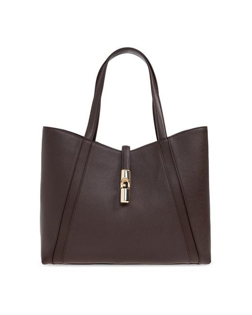 Furla Brown Tote Bags