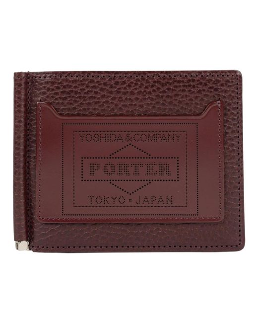 Porter-Yoshida and Co Purple Wallets & Cardholders for men