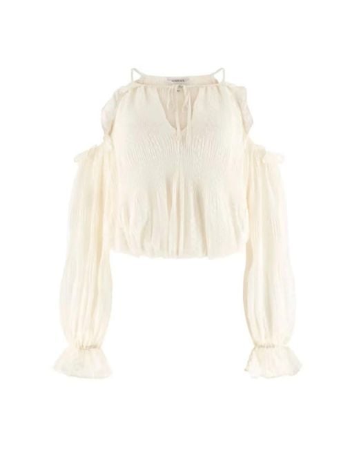 Guess White Blouses