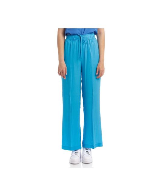 Seventy Blue Wide Trousers