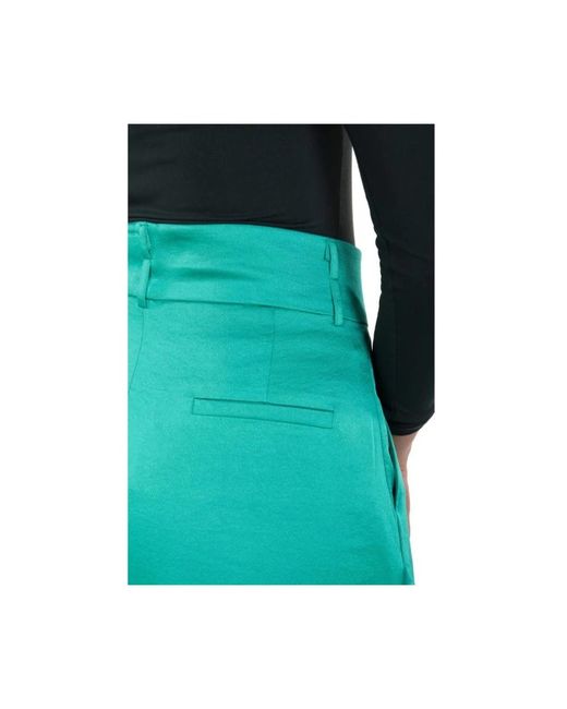 Liu Jo Green Wide Trousers