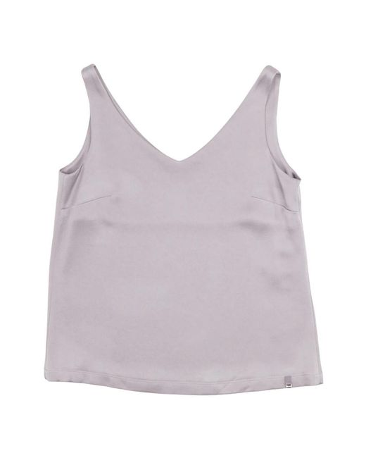Herno Purple Sleeveless Tops