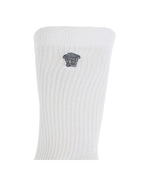 Socks Versace de hombre de color White