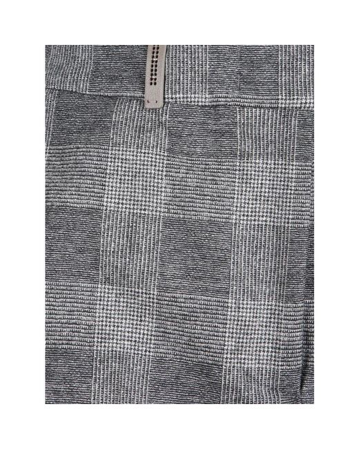 Peserico Straight Trousers in het Gray