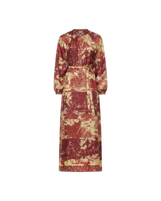 Pierre Louis Mascia Red Maxi Dresses