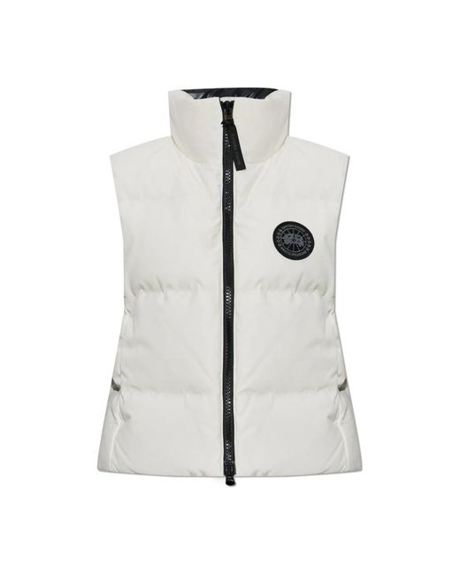 Canada Goose Grandview Cropped Vest in het Gray