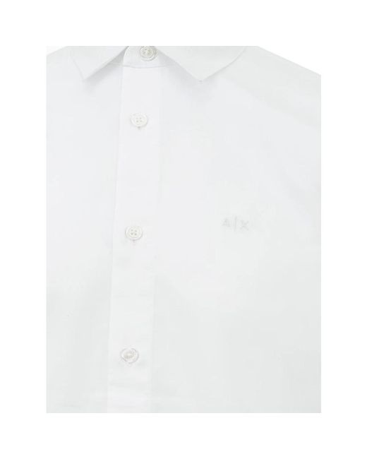 Armani Exchange Casual shirts in White für Herren