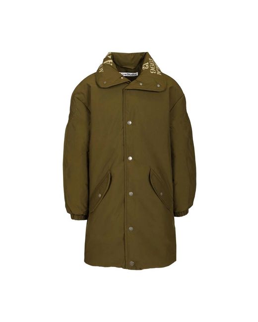 Down Coats di Acne in Green da Uomo