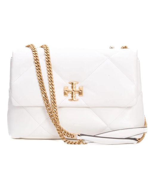 Tory Burch White Cross Body Bags