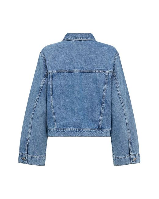 Giacca in denim casual e moderna di Soya Concept in Blue