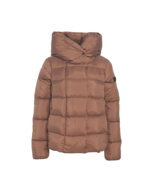 Peuterey Elegante Marrone Donsjas Aw25 in het Brown