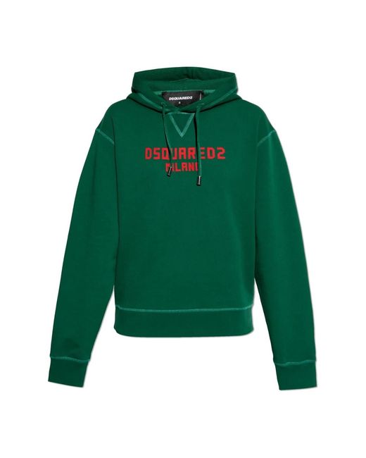 DSquared² Hoodies in het Green
