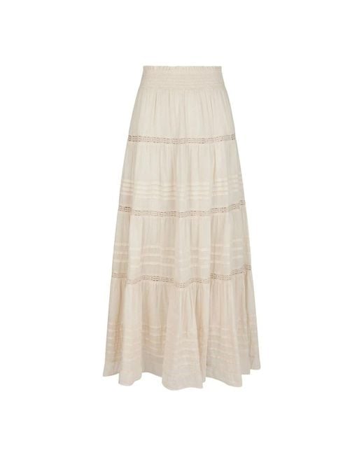 Maxi Skirts Neo Noir de color Natural
