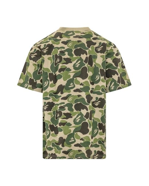A Bathing Ape Green T-Shirts for men