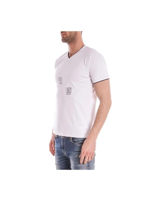 Armani Jeans White T-Shirts for men