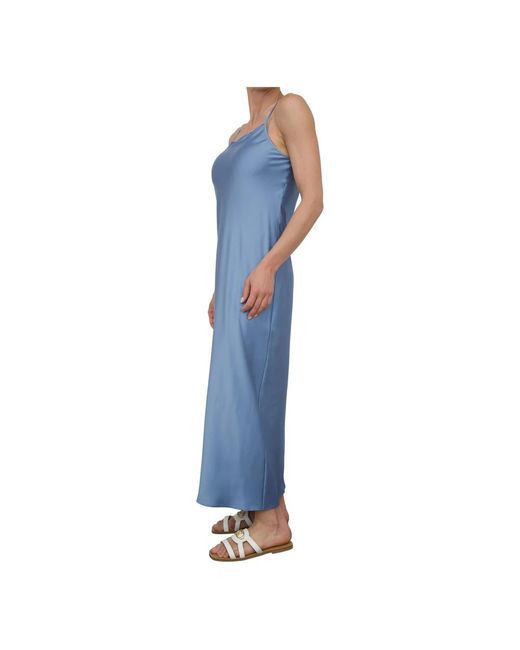 Marella Kleedjes ,Blauw ,Polyester Elegante Celeste Jurk in het Blue