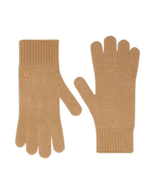 Weekend by Maxmara Natural Kamelhandschuhe Für Das Wochenende
