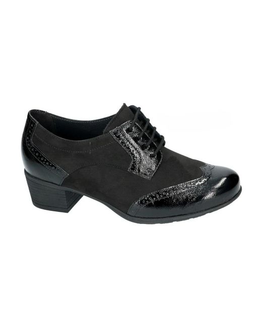 SOLIDUS Black Kerry Schnürstiefel