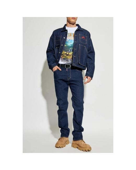 DSquared² Blue Slim-Fit Jeans for men