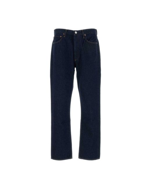 Agolde Blue Straight Fit Jeans for men