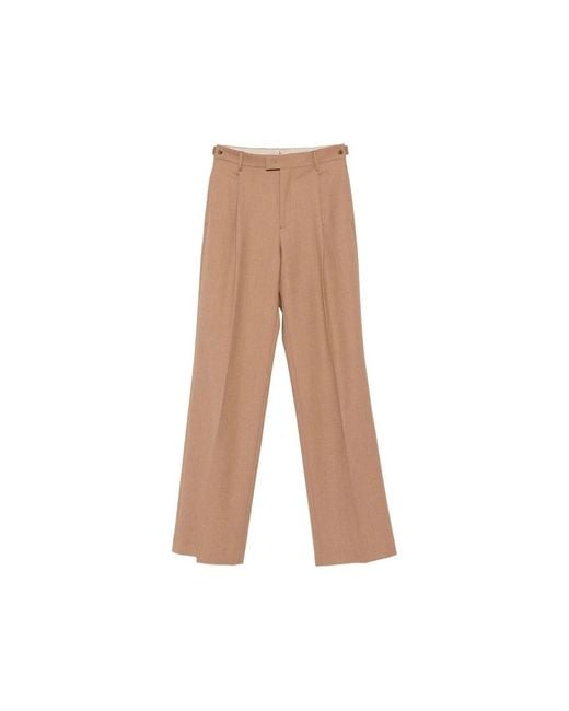 Berwich Brown Wide Trousers