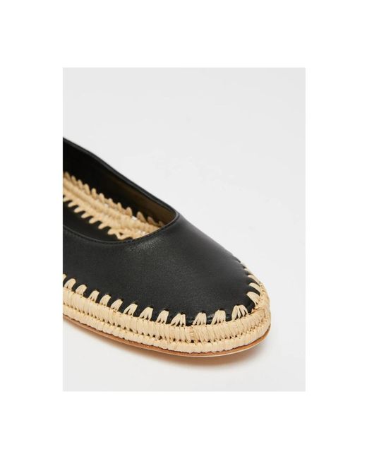 Max Mara Black Espadrilles