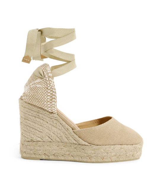 Castaner Metallic Wedges