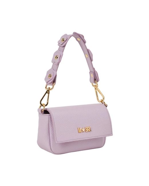 M★BRC Purple Shoulder Bags