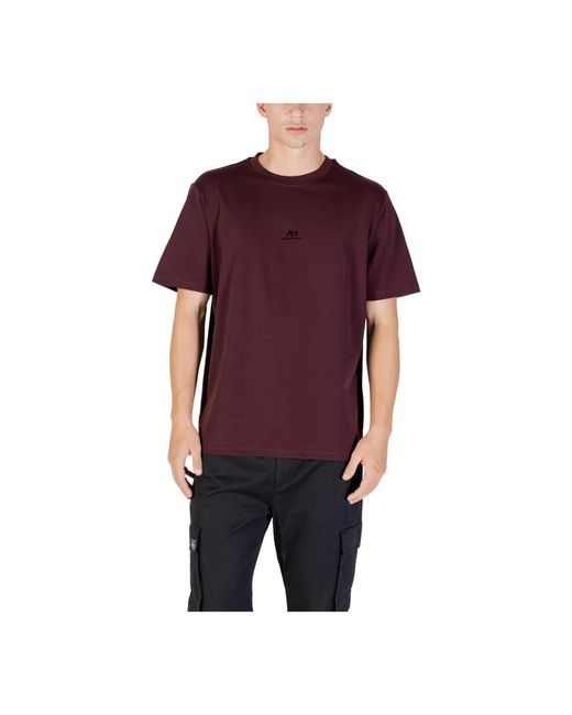 Antony Morato Men's Purple T-Shirts