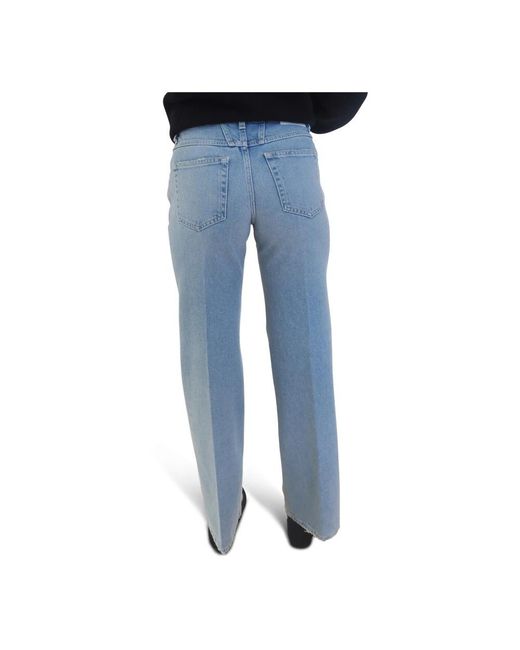 Straight Jeans Closed de color Blue