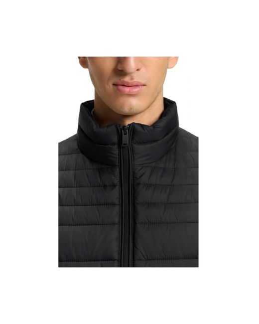HUGO Black Winter Jackets for men