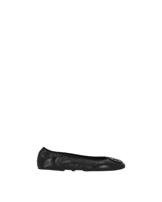 Tory Burch Black Ballerinas