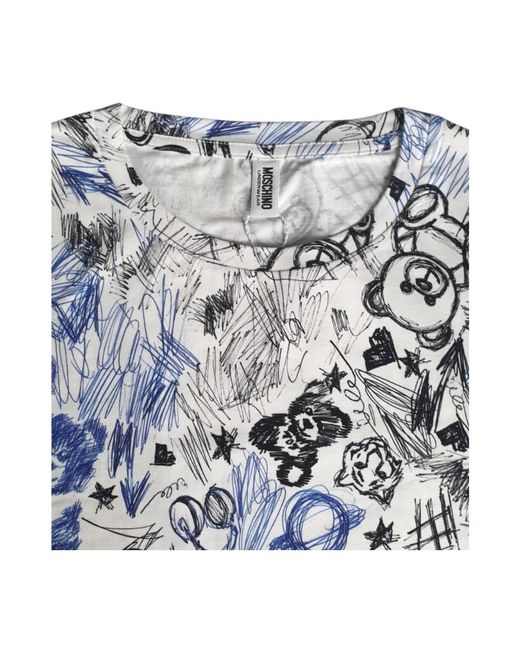 Moschino Blue T-Shirts for men