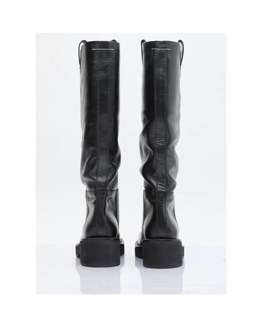 Shoes > boots > high boots MM6 by Maison Martin Margiela pour homme en coloris Black