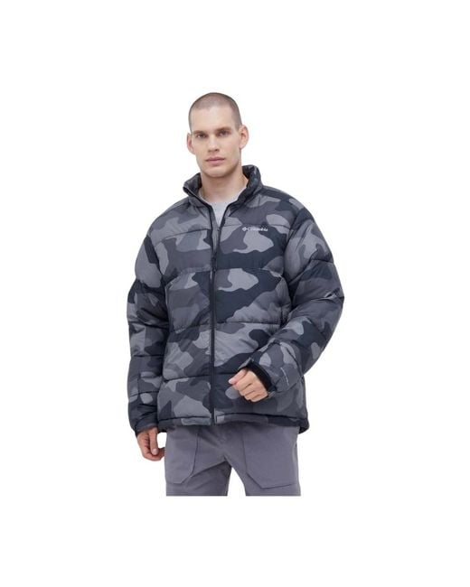 Columbia Ski Jassen in het Blue voor heren