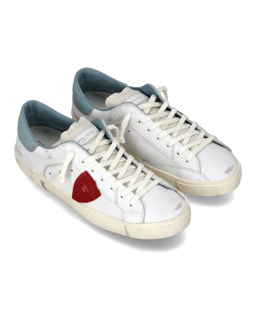 Philippe Model White Sneakers for men