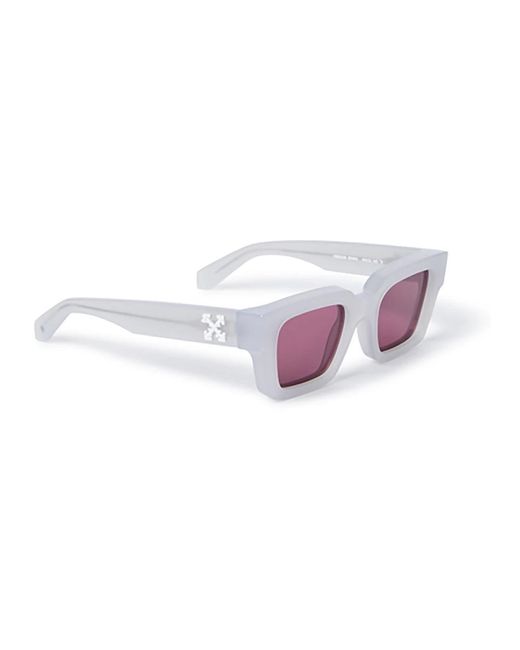 Off-White c/o Virgil Abloh Purple Sunglasses