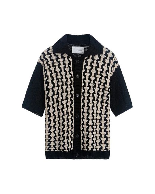 Roberto Collina Black Short Sleeve Shirts for men