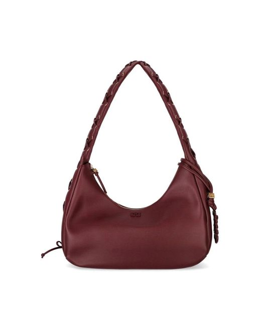 Ganni Purple Shoulder Bags