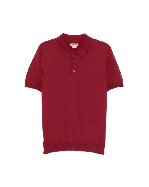 Baracuta Red Polo Shirts for men