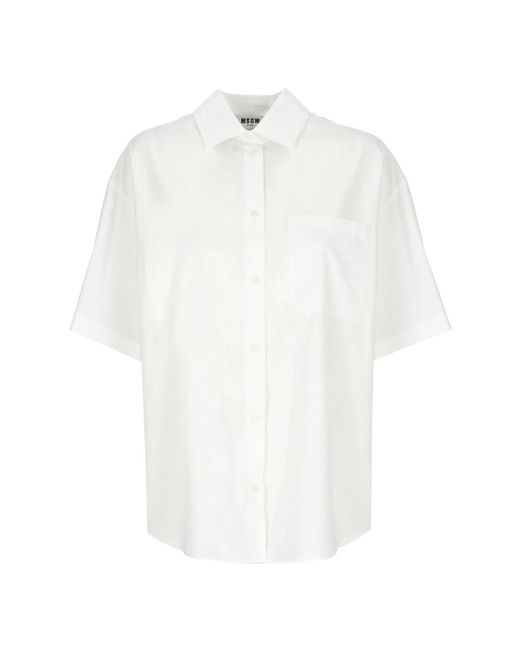 Shirts di MSGM in White