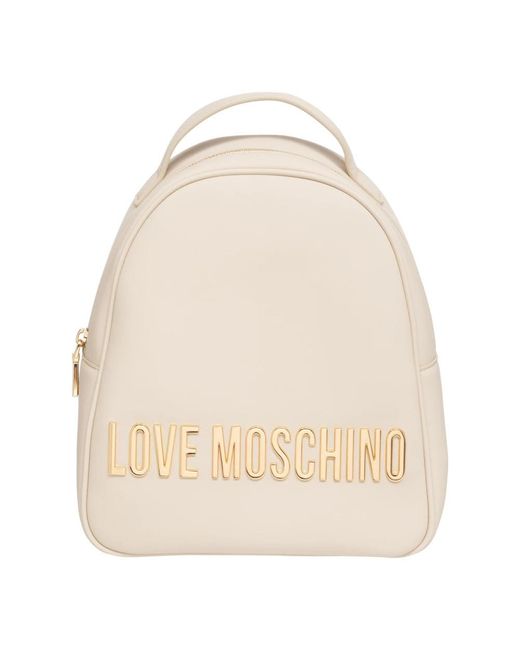 Love Moschino Natural Backpacks