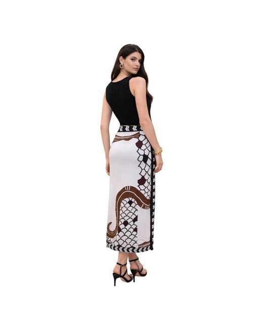 Akep Black Midi Skirts