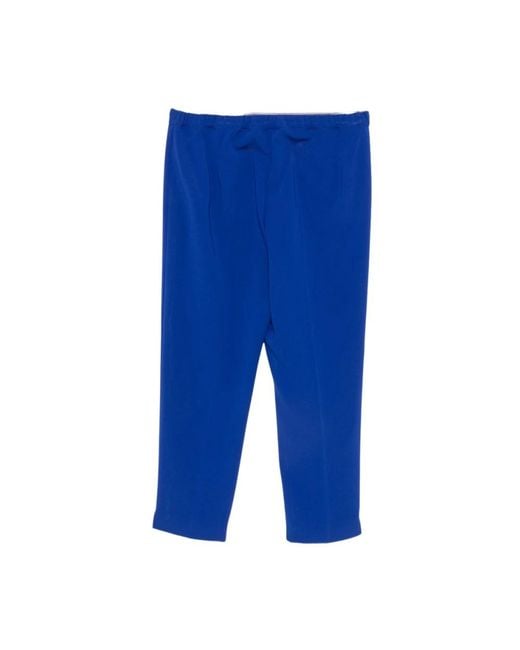 Marina Rinaldi Blue Straight Trousers