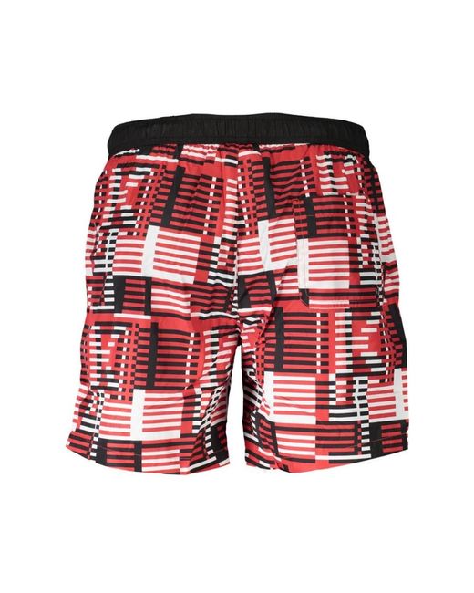 Karl Lagerfeld Red Beachwear for men