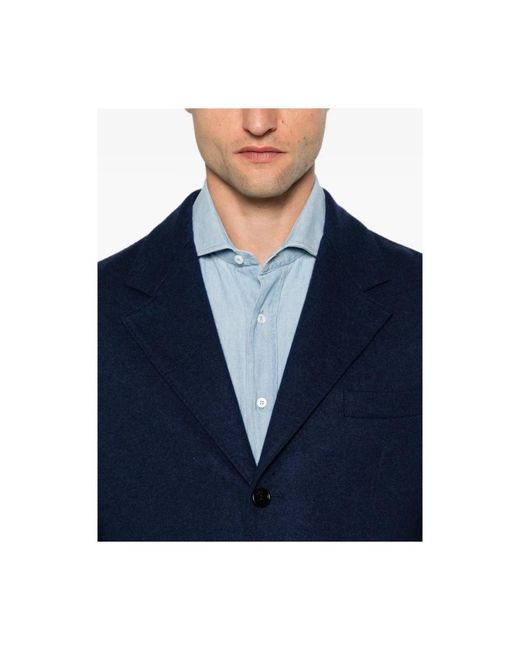 Brunello Cucinelli Blue Blazers for men