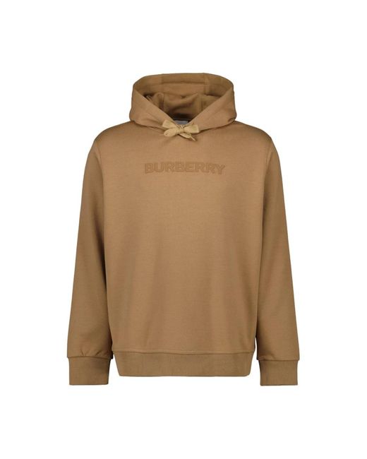 Burberry Logo hoodie sweatshirt in Green für Herren