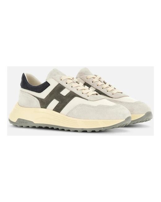 Hogan Natural Sporty Sneakers, ,Off for men