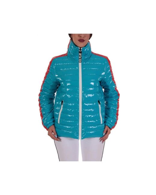 Ice Play Blue Winter Jackets